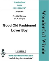 Good Old Fashioned Lover Boy Trio for Flute, Oboe, Bassoon cover